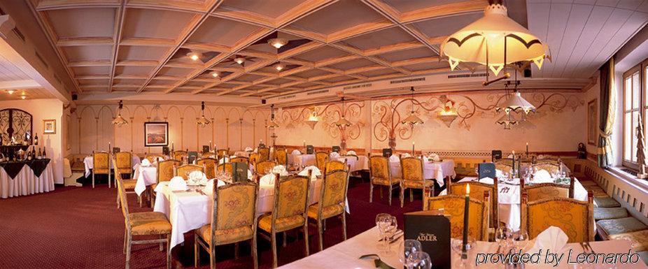 Adler Suite&Stube Niederdorf Restaurang bild